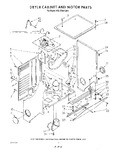 Diagram for 04 - Dryer Cabinet And Motor