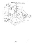 Diagram for 07 - Washer Top And Lid