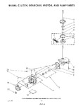 Diagram for 09 - Brake, Clutch, Gearcase, Motor And Pump
