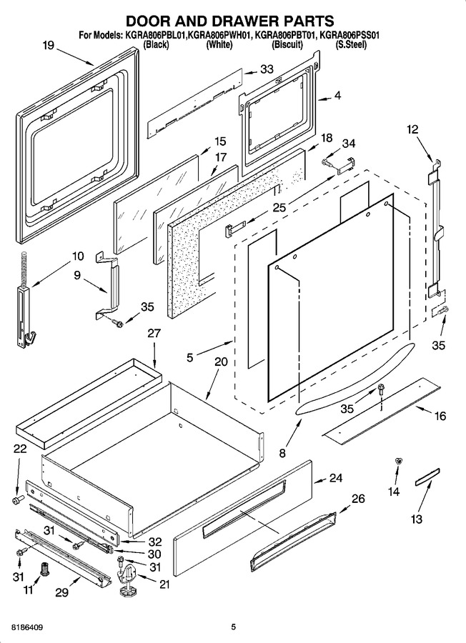 Diagram for KGRA806PWH01