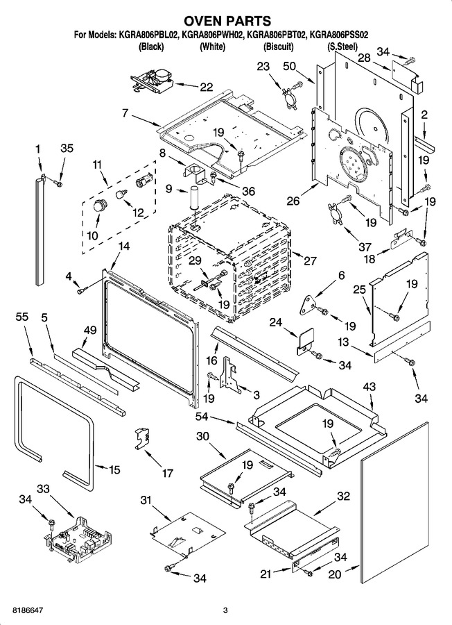 Diagram for KGRA806PBL02