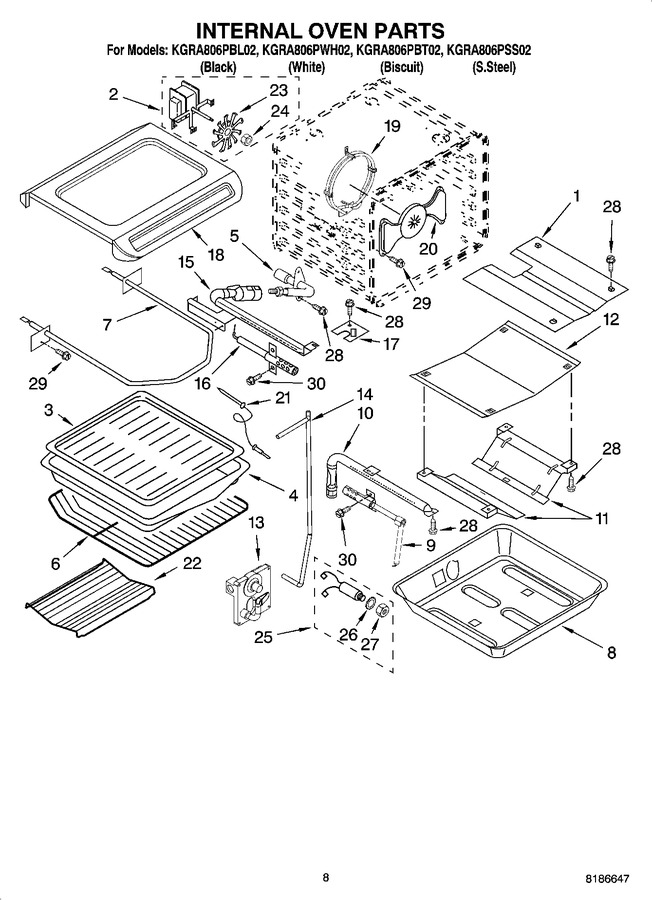 Diagram for KGRA806PBT02