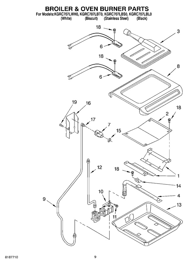 Diagram for KGRC707LBT0