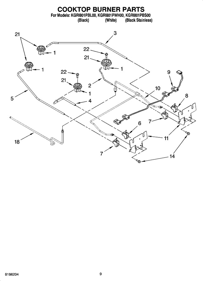 Diagram for KGRI801PBL00