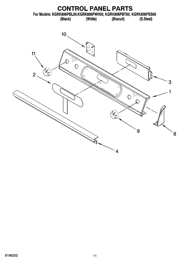 Diagram for KGRK806PWH00