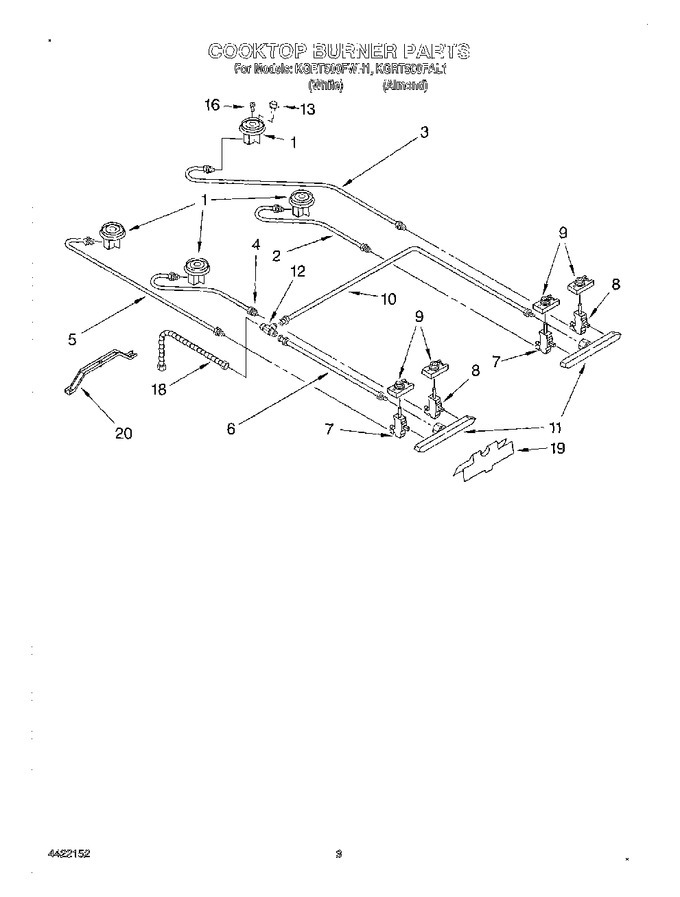Diagram for KGRT500FWH1