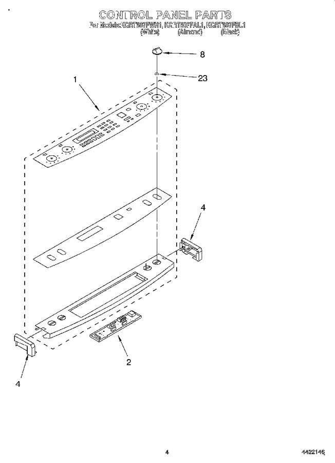 Diagram for KGRT507FWH1