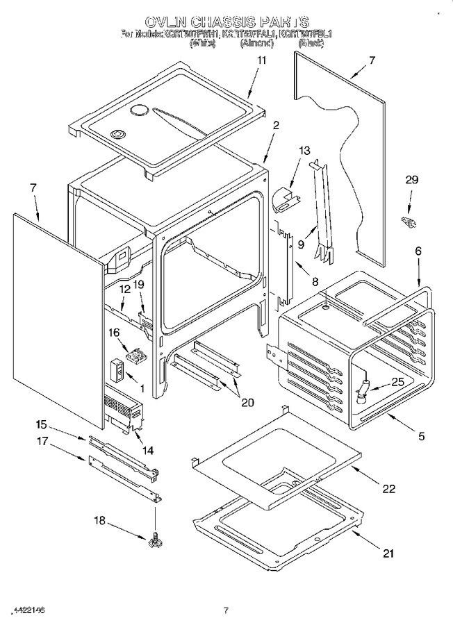 Diagram for KGRT507FWH1