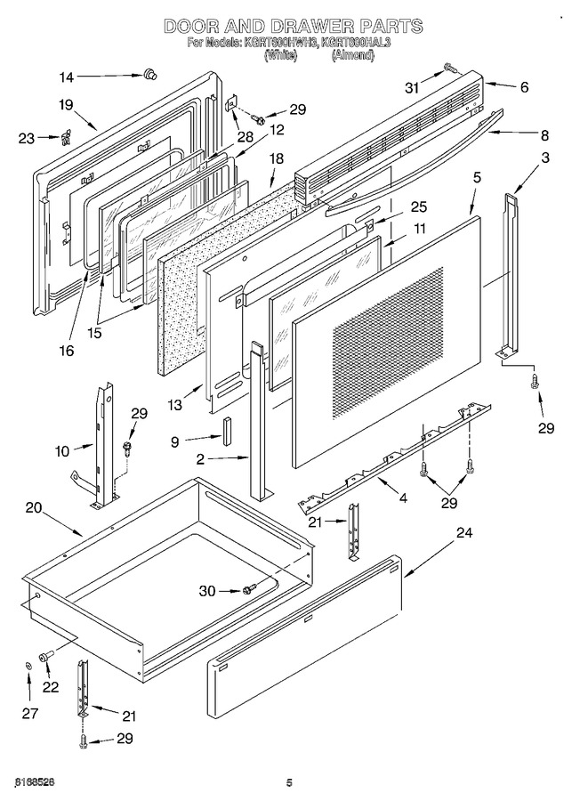 Diagram for KGRT600HWH3