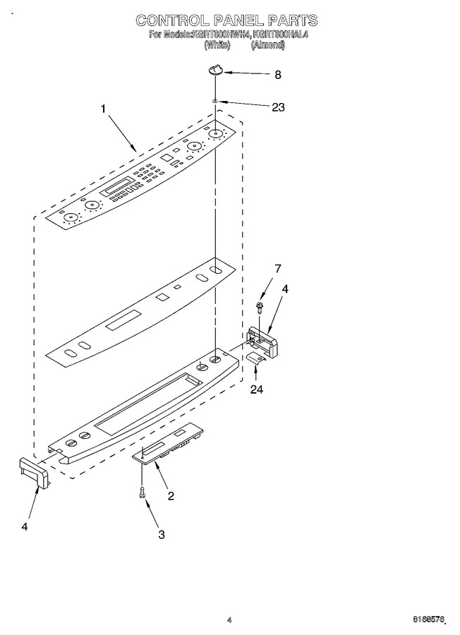 Diagram for KGRT600HWH4