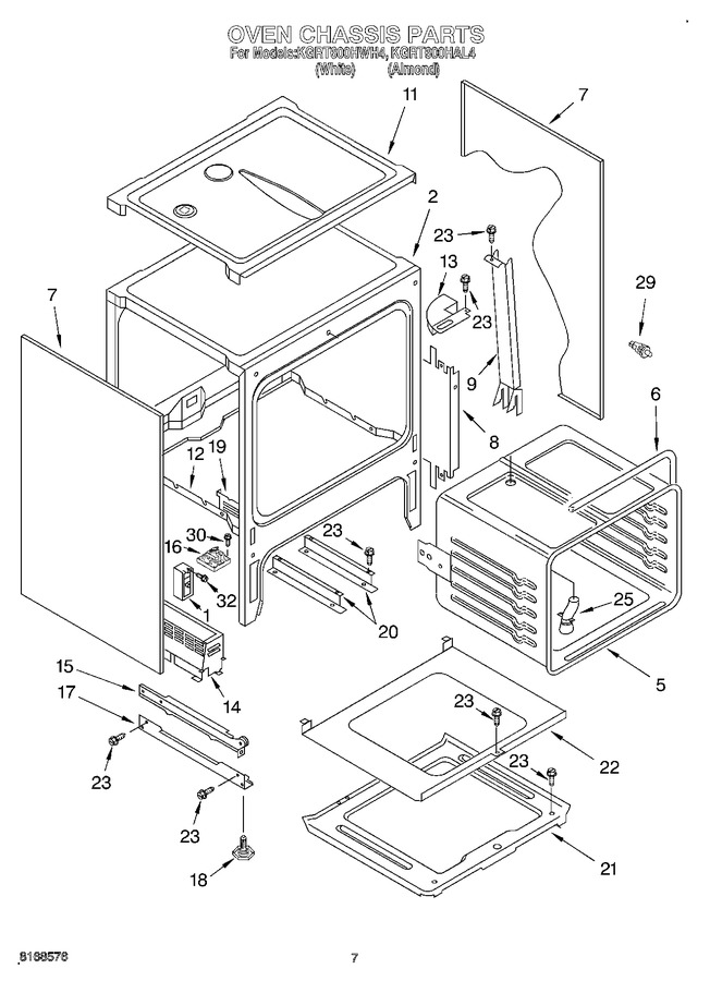 Diagram for KGRT600HWH4
