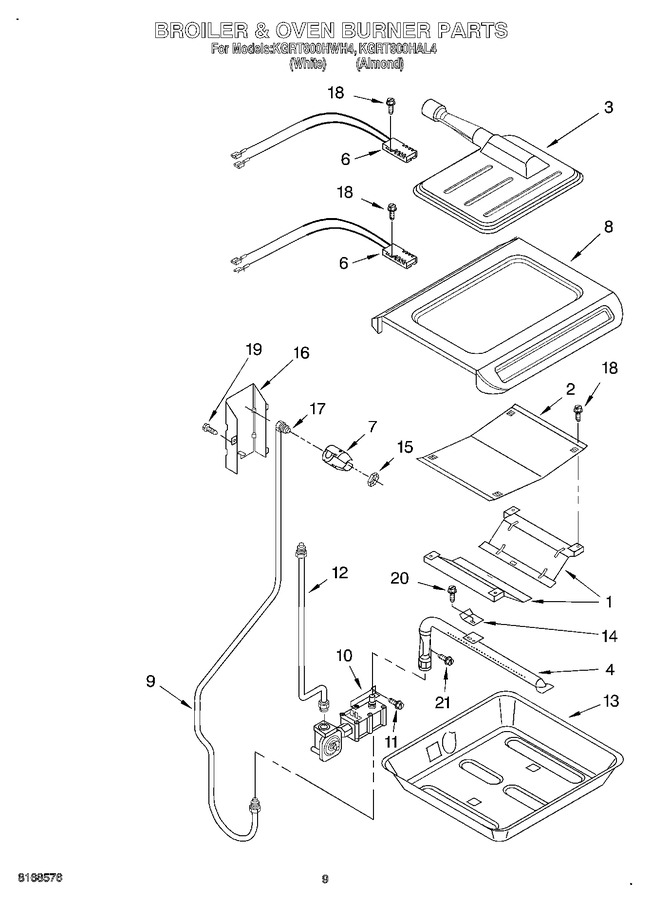 Diagram for KGRT600HWH4