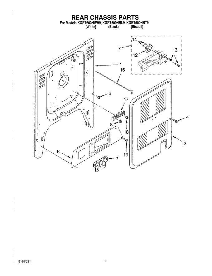 Diagram for KGRT600HBT9