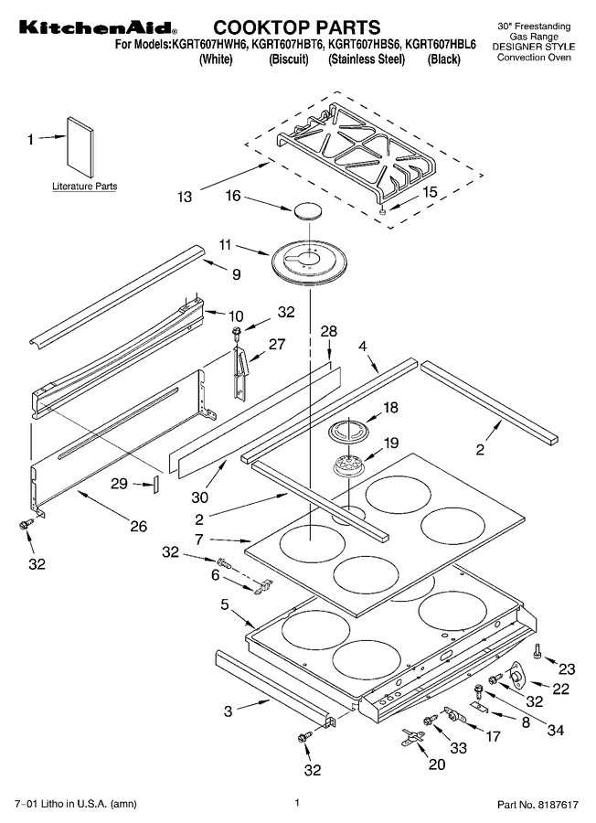 Diagram for KGRT607HBS6
