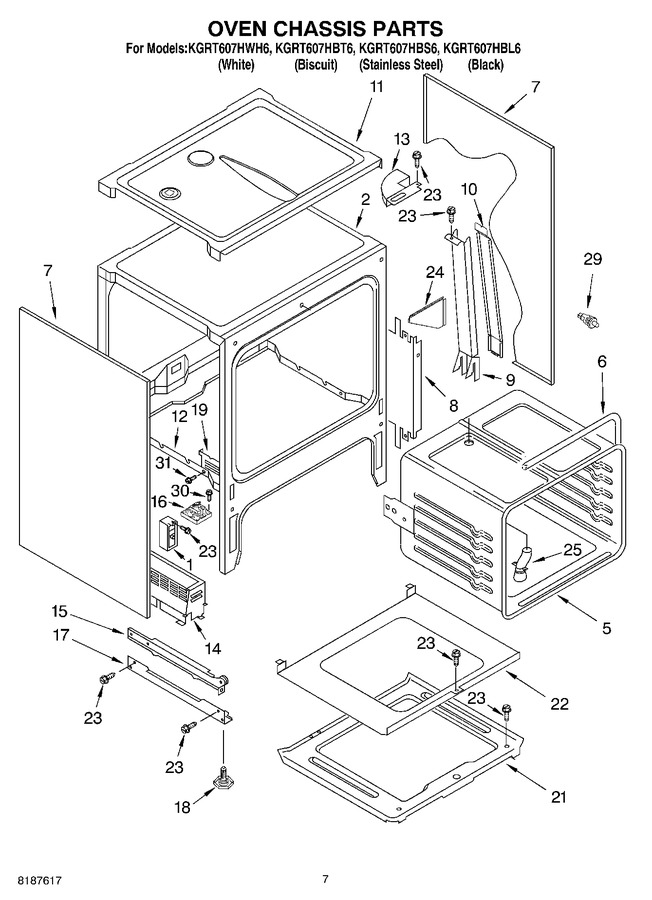 Diagram for KGRT607HBL6