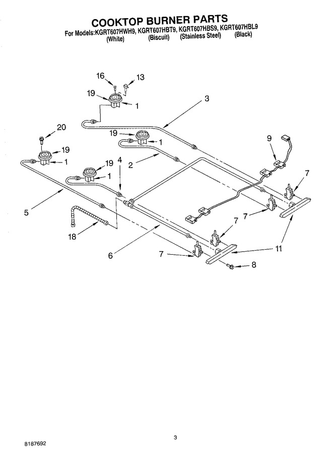 Diagram for KGRT607HBL9