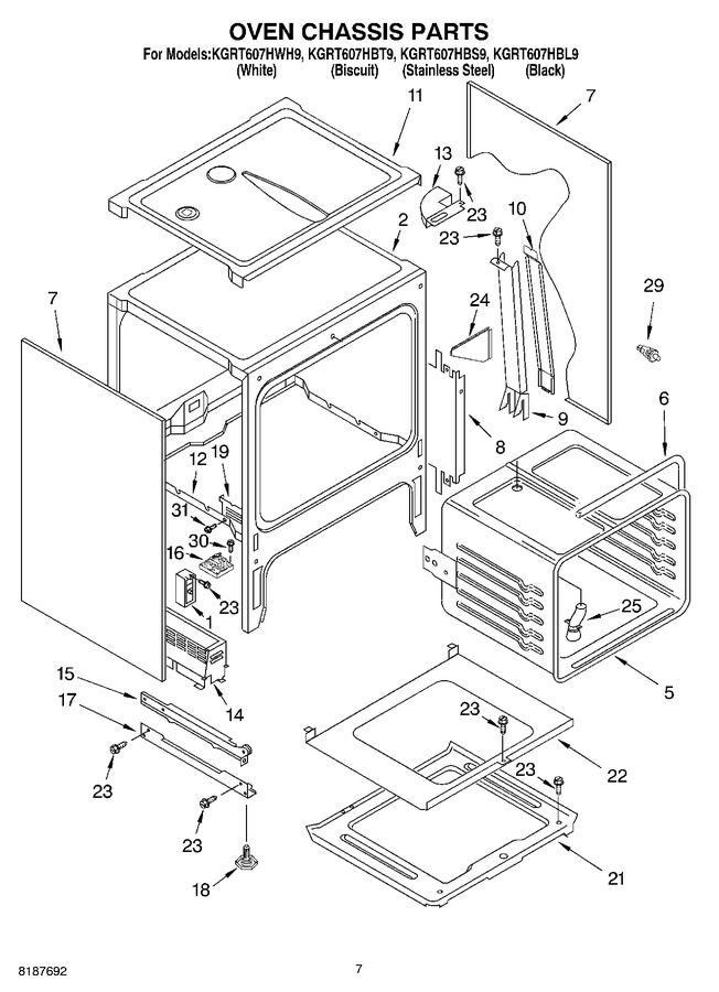 Diagram for KGRT607HBS9