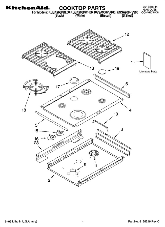 Diagram for KGSA906PWH00