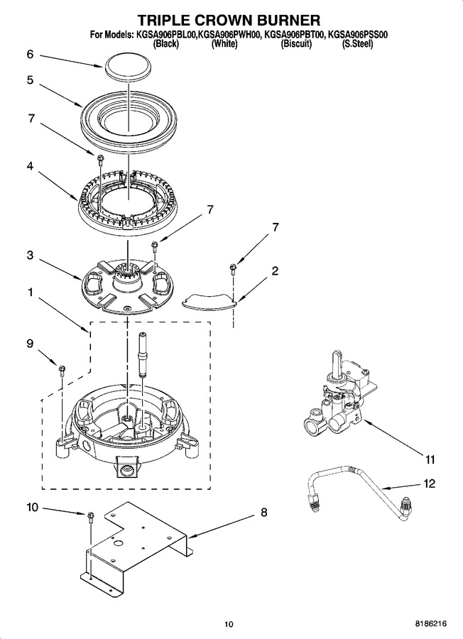Diagram for KGSA906PWH00