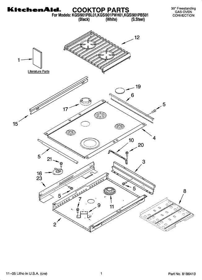 Diagram for KGSI901PWH01