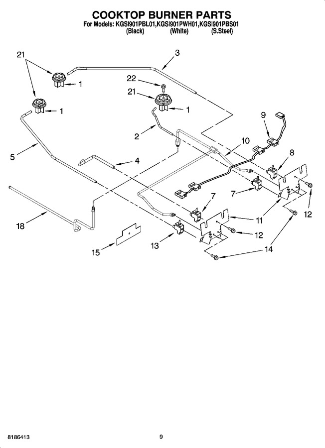 Diagram for KGSI901PWH01