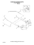 Diagram for 07 - Cooktop Burner Parts