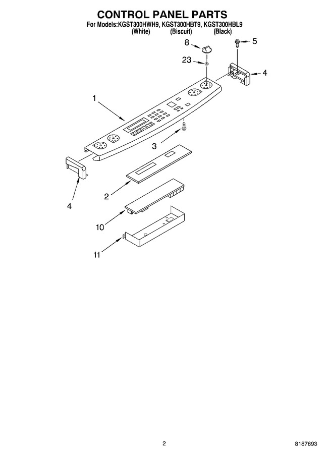 Diagram for KGST300HWH9