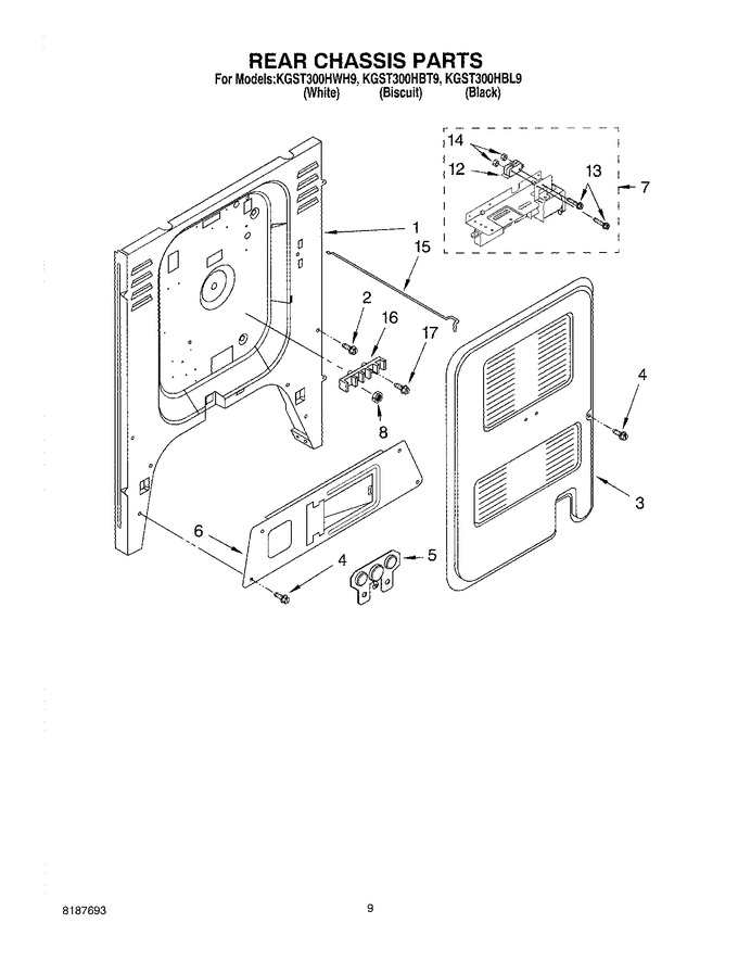 Diagram for KGST300HWH9