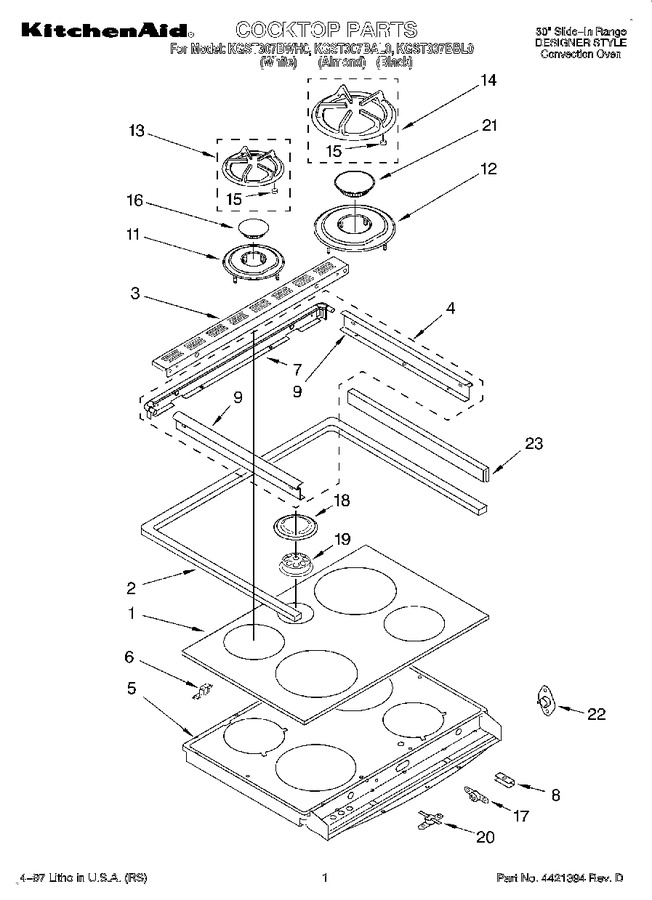 Diagram for KGST307BBL0