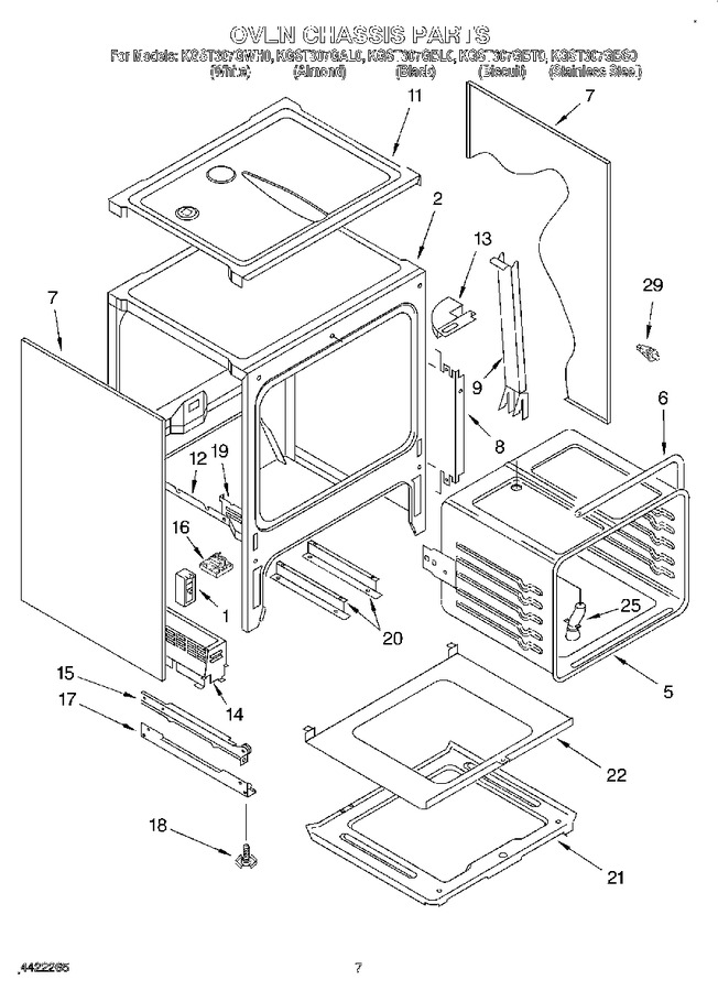 Diagram for KGST307GBS0