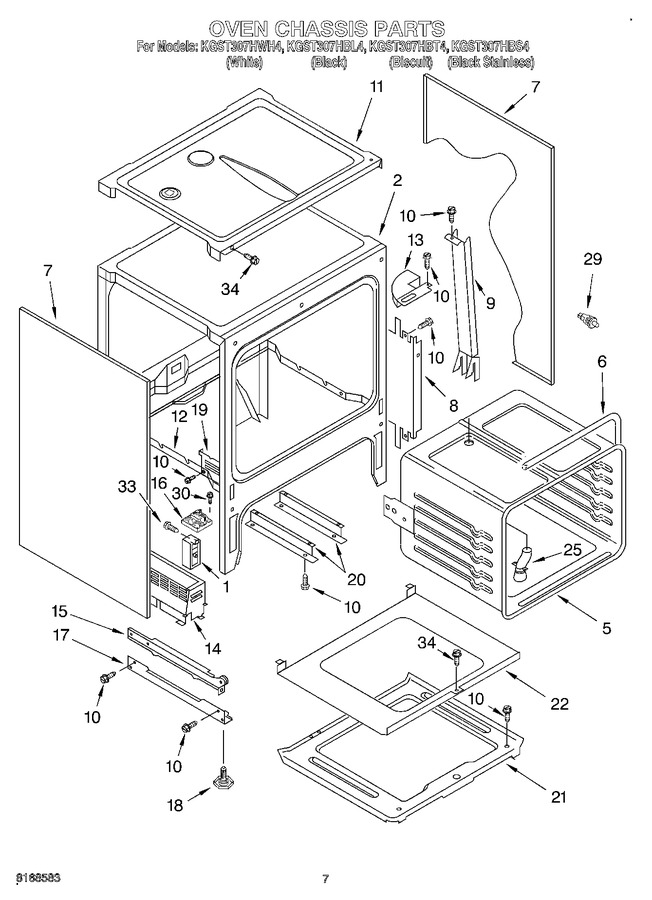 Diagram for KGST307HWH4