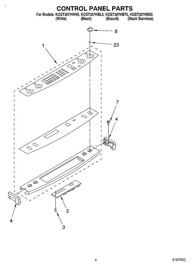 Diagram for KGST307HWH5