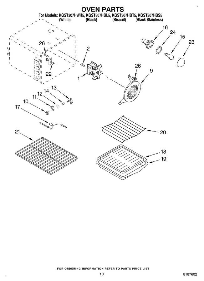 Diagram for KGST307HWH5