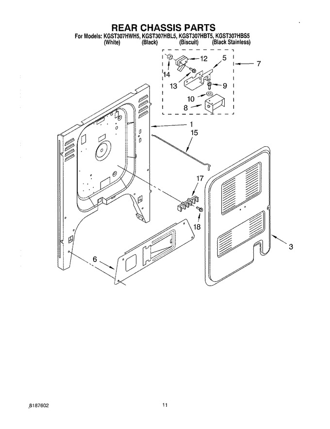 Diagram for KGST307HBL5