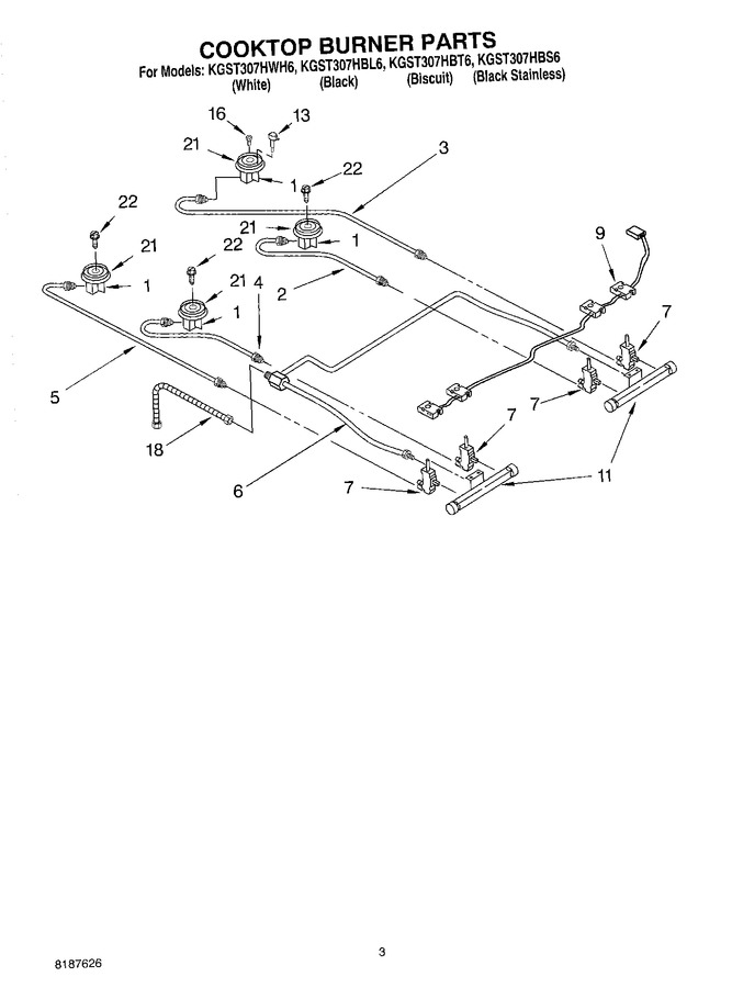 Diagram for KGST307HBL6
