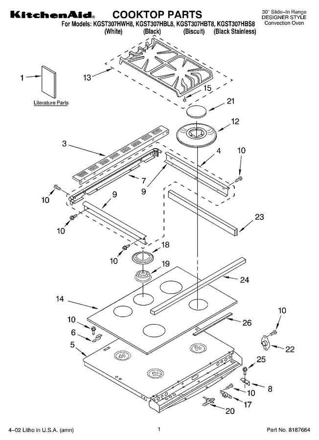 Diagram for KGST307HBS8
