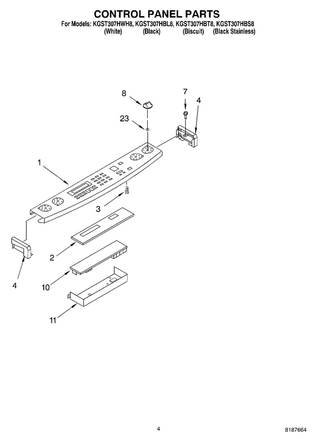 Diagram for KGST307HBS8
