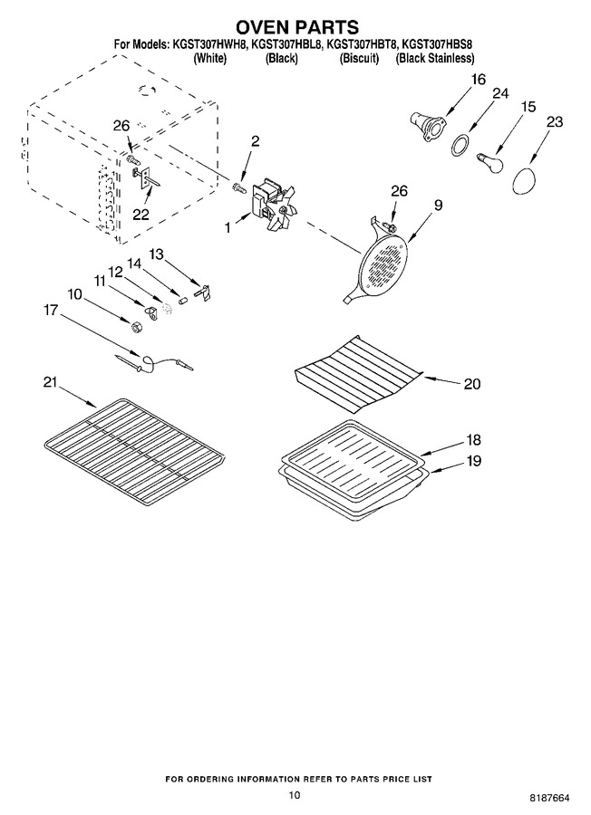 Diagram for KGST307HWH8