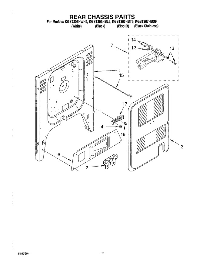 Diagram for KGST307HBS9