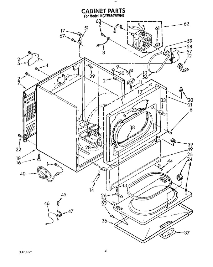 Diagram for KGYE560WWH0