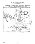 Diagram for 05 - 694670 Burner Assembly