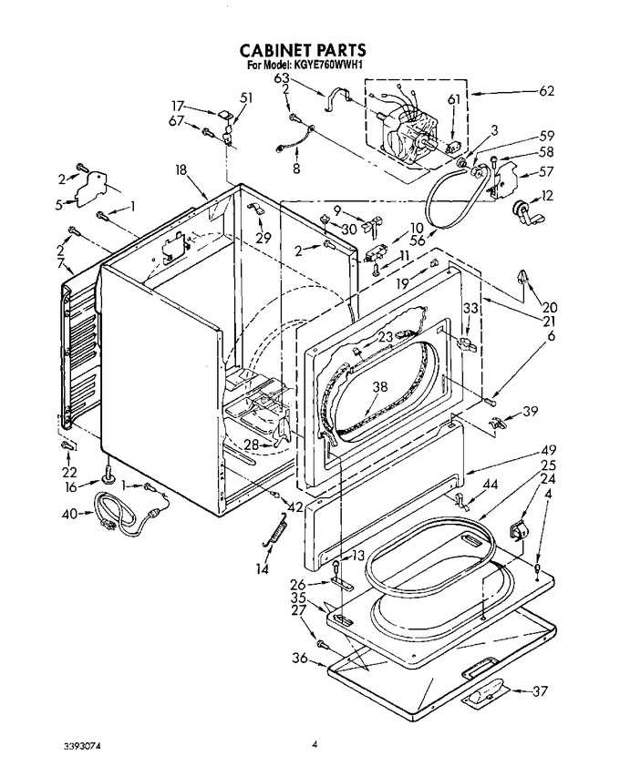 Diagram for KGYE760WWH1