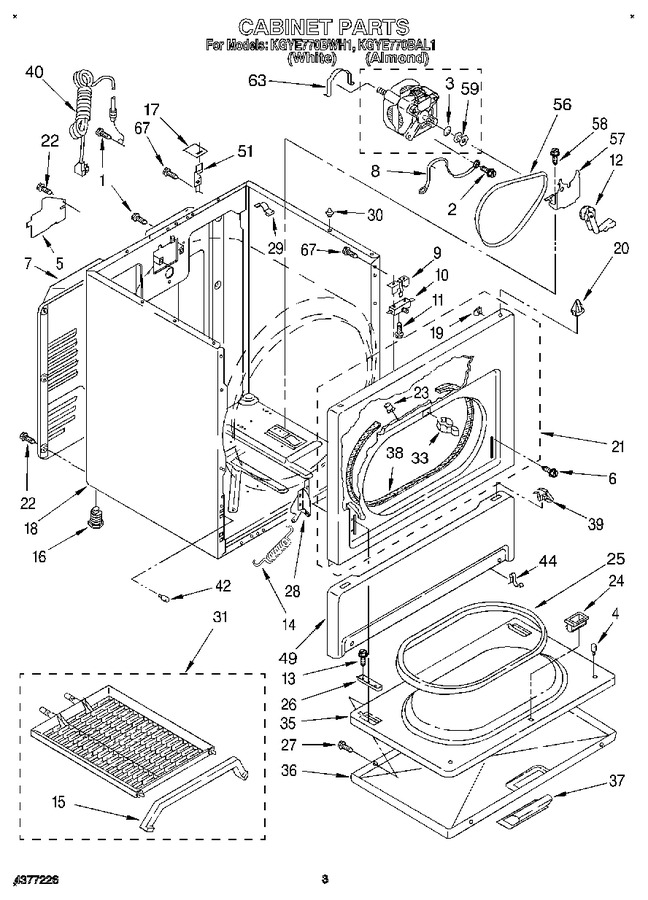 Diagram for KGYE770BAL1