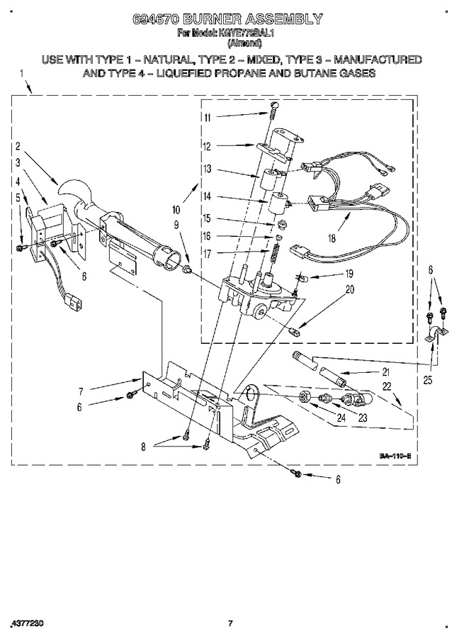 Diagram for KGYE778BAL1