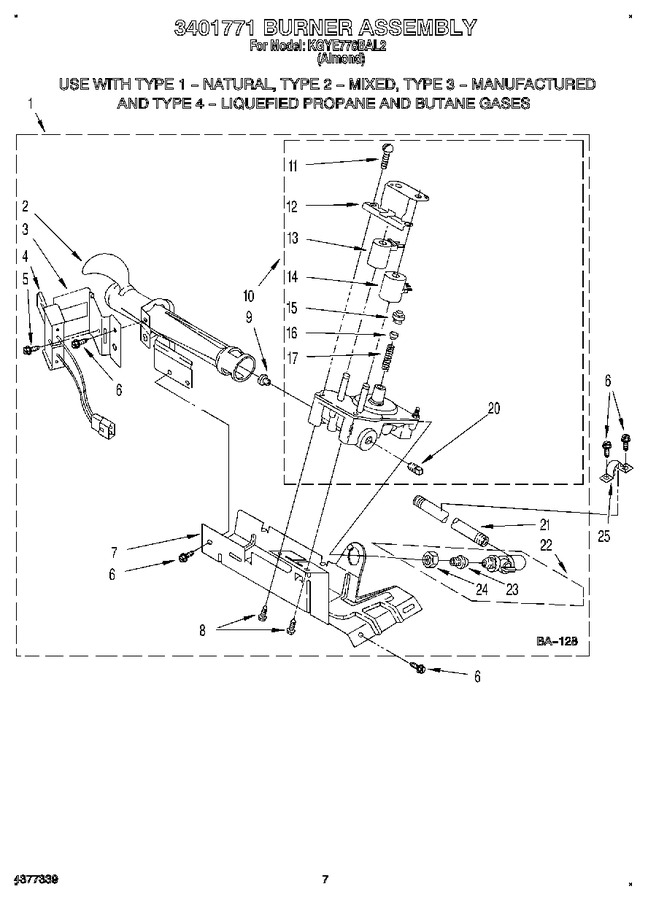 Diagram for KGYE778BAL2