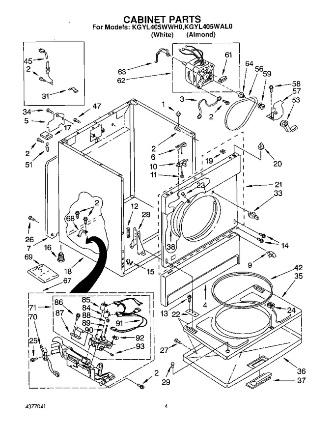 Diagram for KGYL405WWH0
