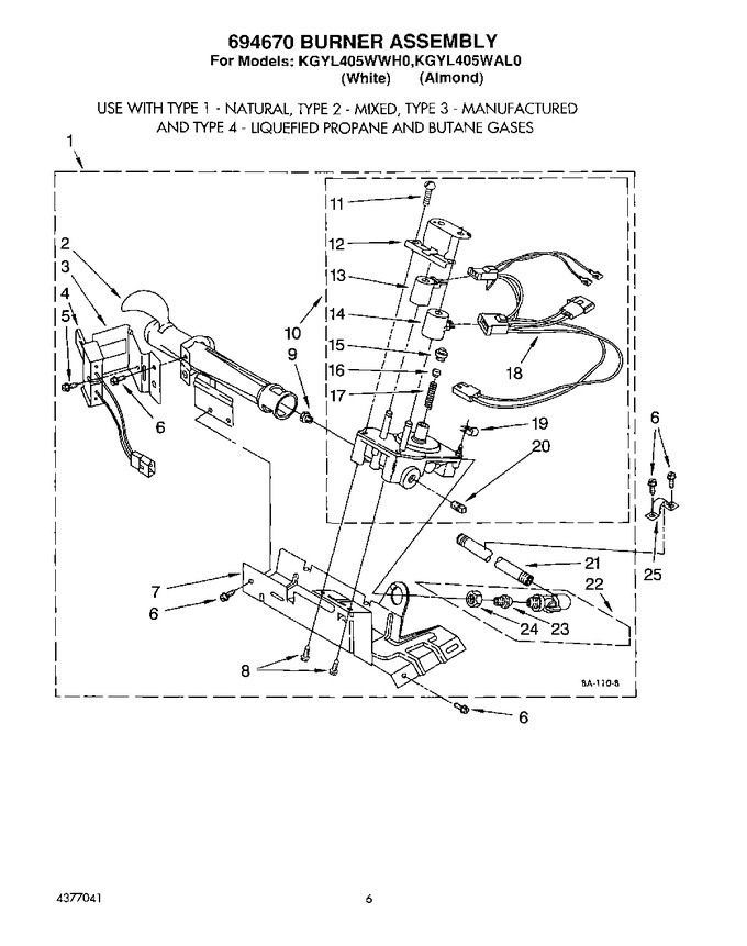 Diagram for KGYL405WAL0