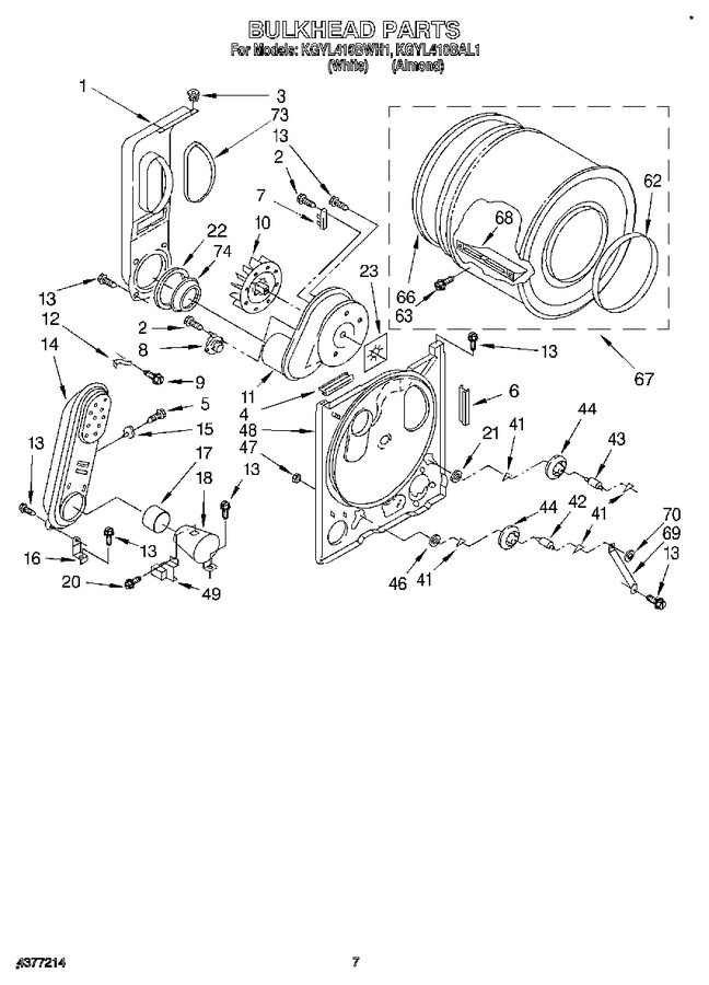 Diagram for KGYL410BWH1