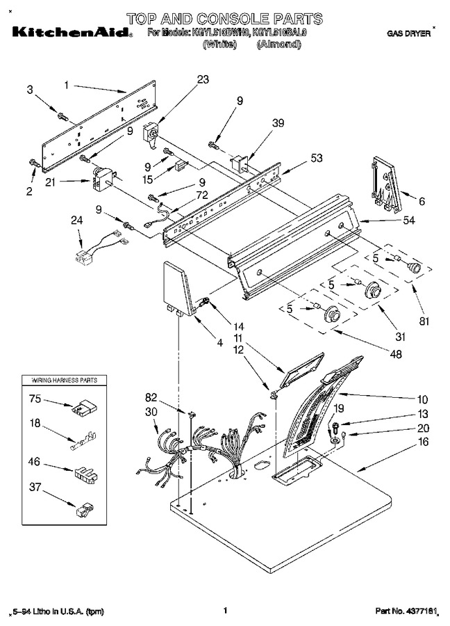 Diagram for KGYL510BWH0