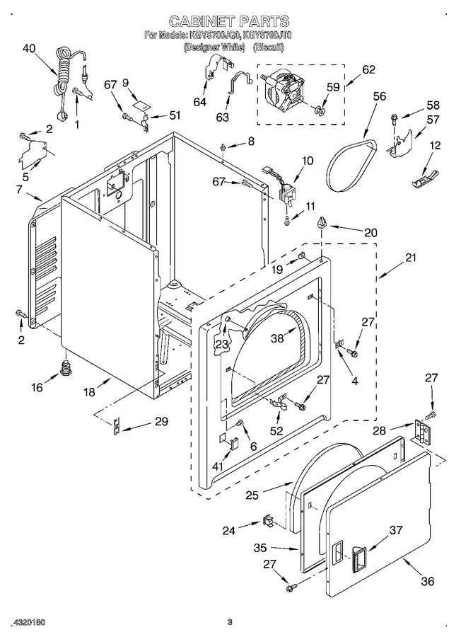 Diagram for KGYS700JT0